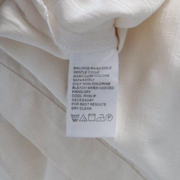 Tommy Bahama Mens Cream Sz S 100% Silk Buttoned Camp Collared Vacation Top - Picture 14 of 15